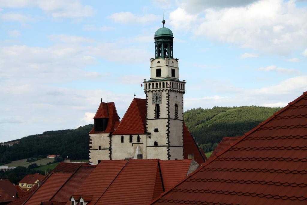 Hotel Koruna Prachatice Esterno foto